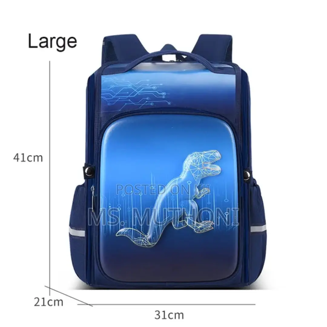 Grade 1-6 ) School Backpack Bag*