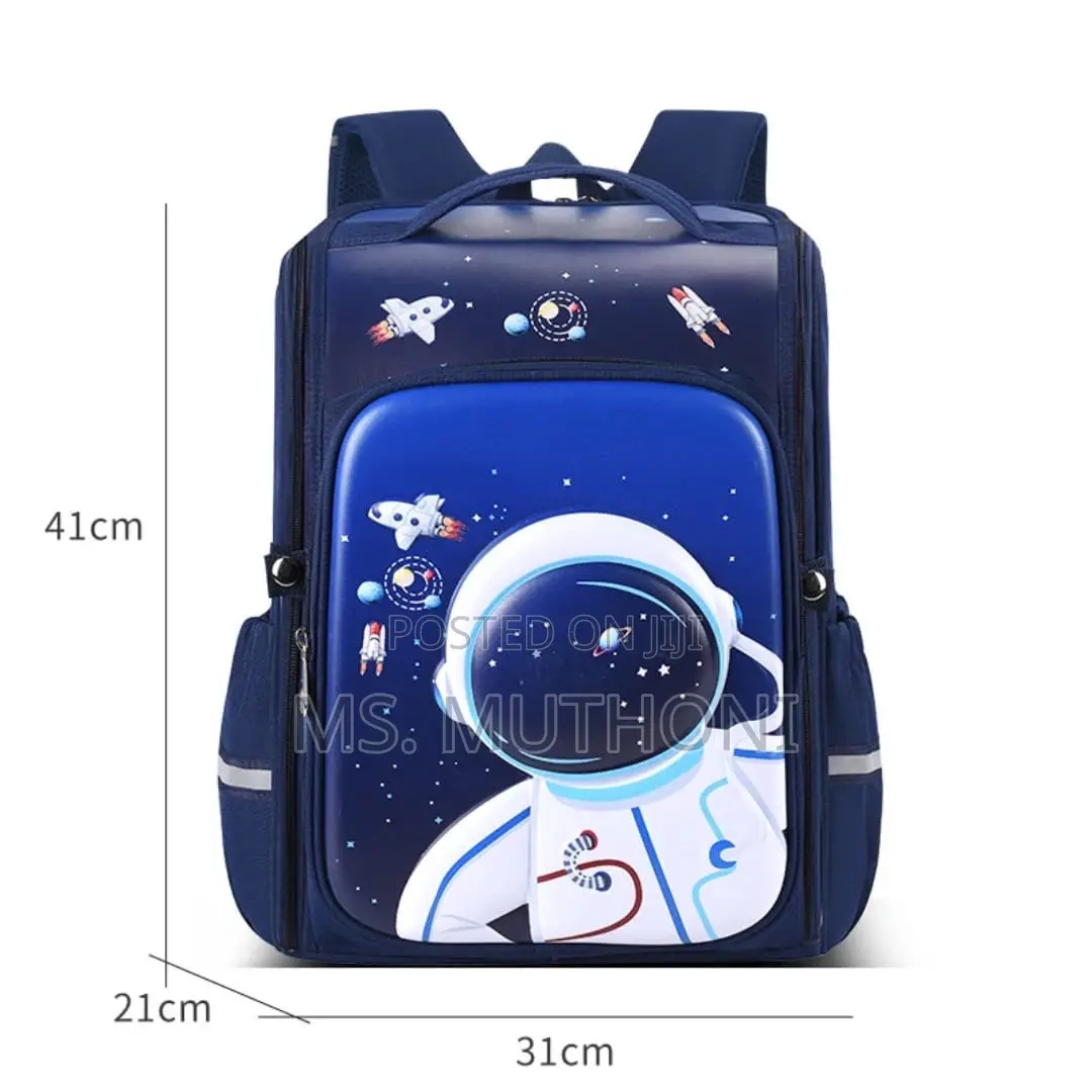 Grade 1-6 ) School Backpack Bag*