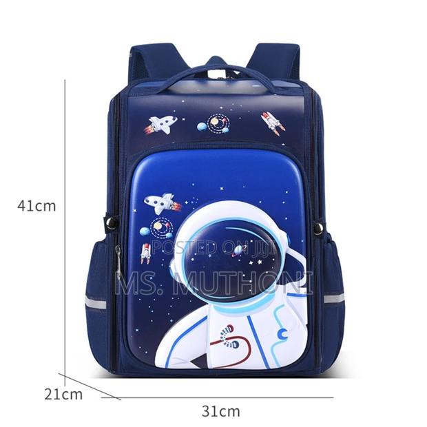 Grade 1-6 ) School Backpack Bag* - thumbnail 4