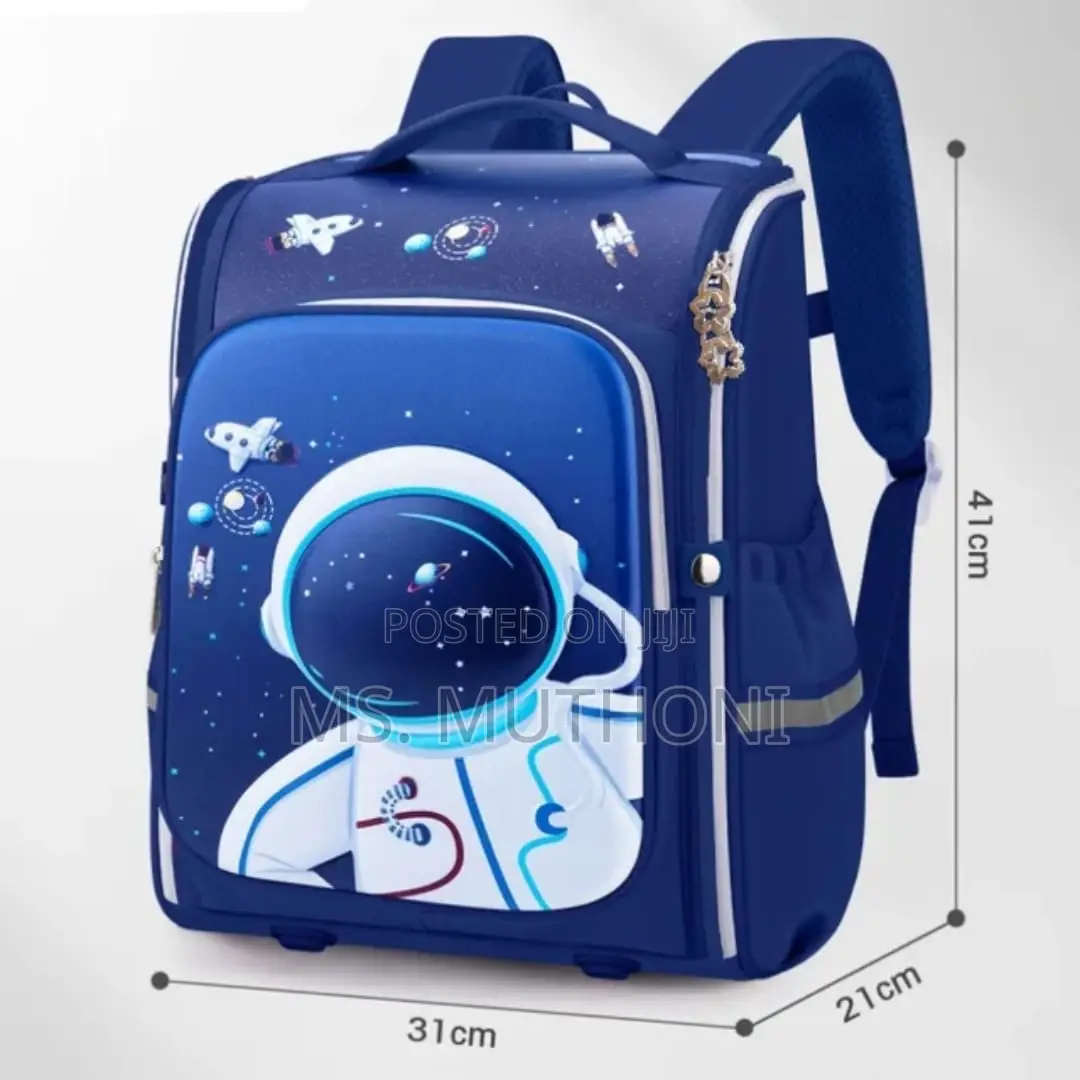 Grade 1-6 ) School Backpack Bag*