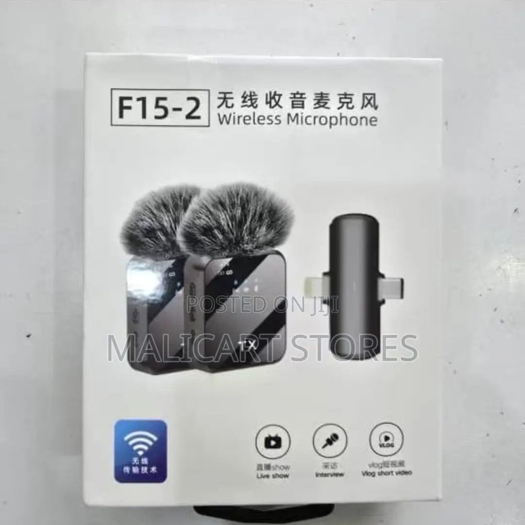 Lavalier F15-2 Wireless Dual Microphone