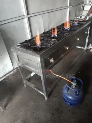 4 -Burner High Pressure Cooker Gas Driven