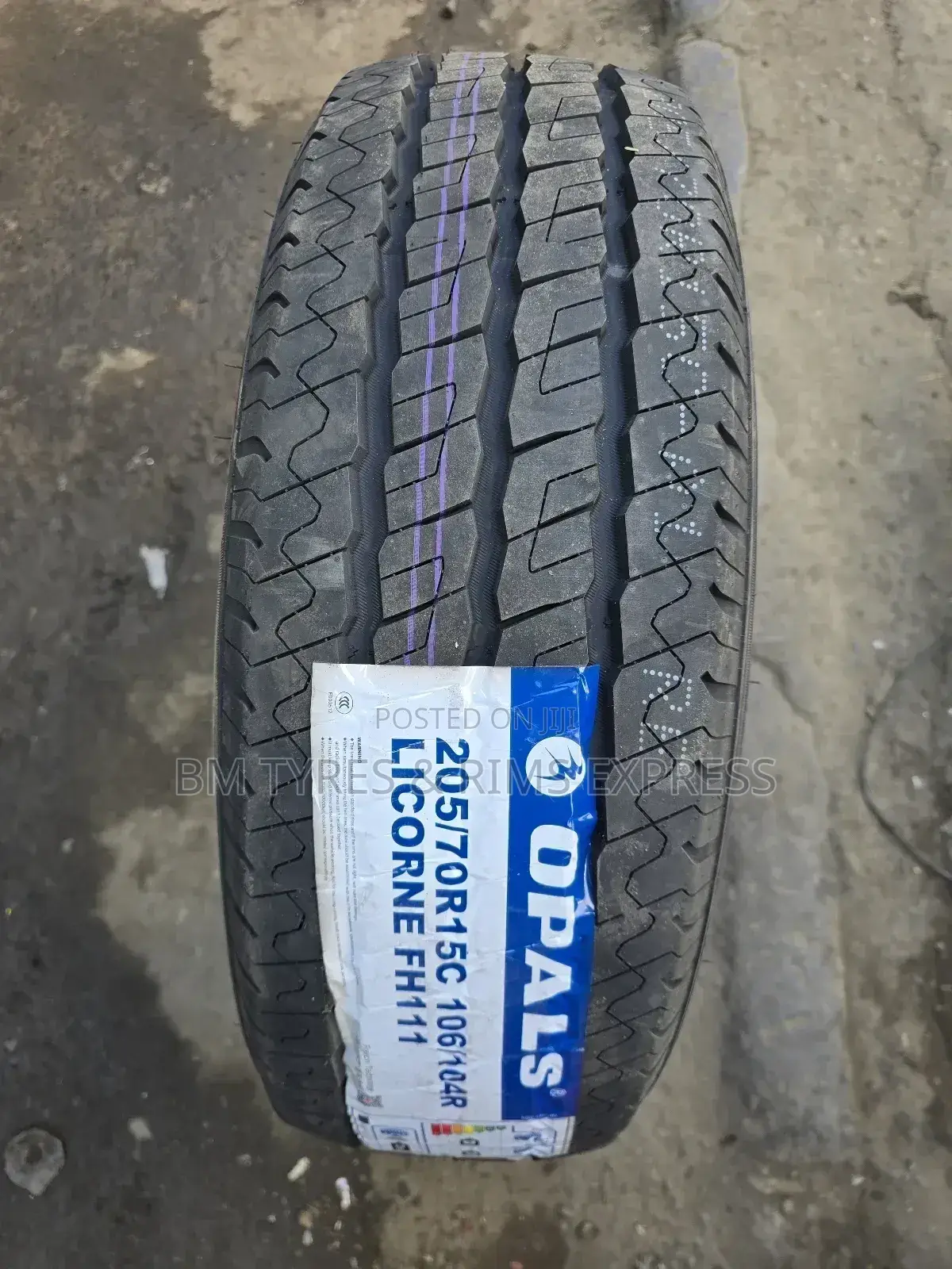 205 /70 R15 Opals Tyres (Commercial)