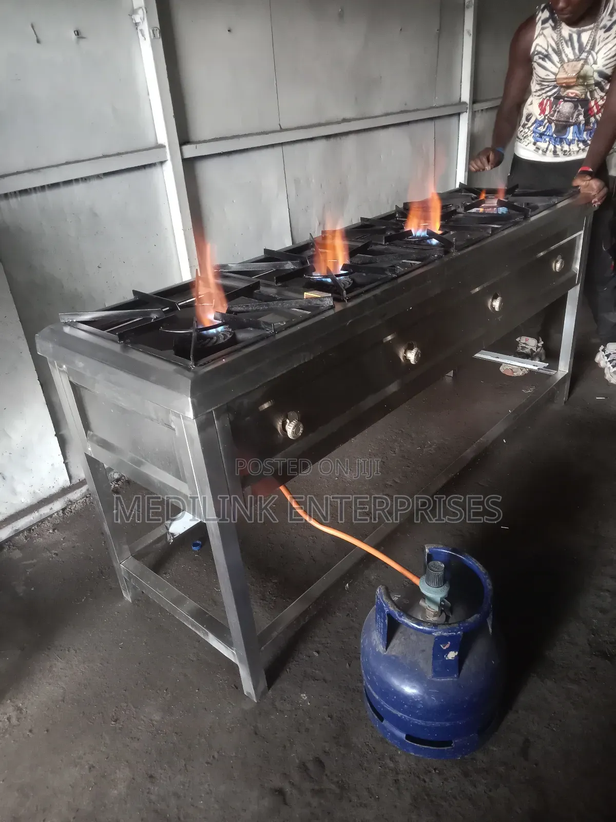 High Pressure Burners Cooker 4- Slots