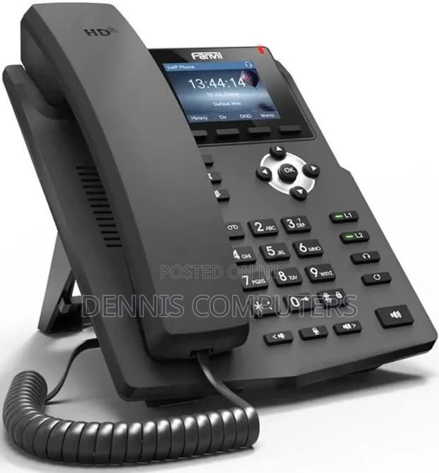 Fanvil X6u 6-Line Ultra-Elegant Gigabit Ip Phone