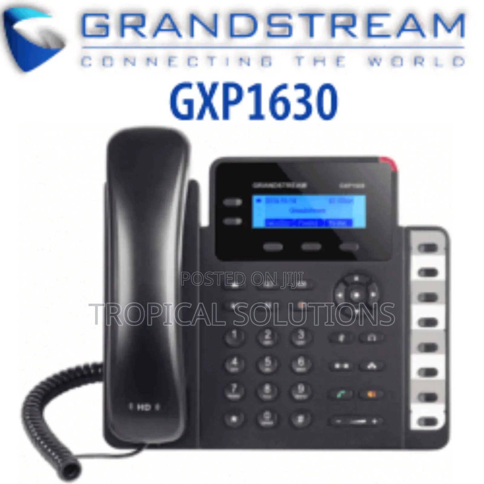 Grand Stream GXP 1630 3 Sip Accounts Available