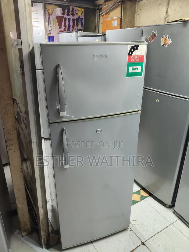 Icee Cool Neat Silver Double Doors Fridge - main view