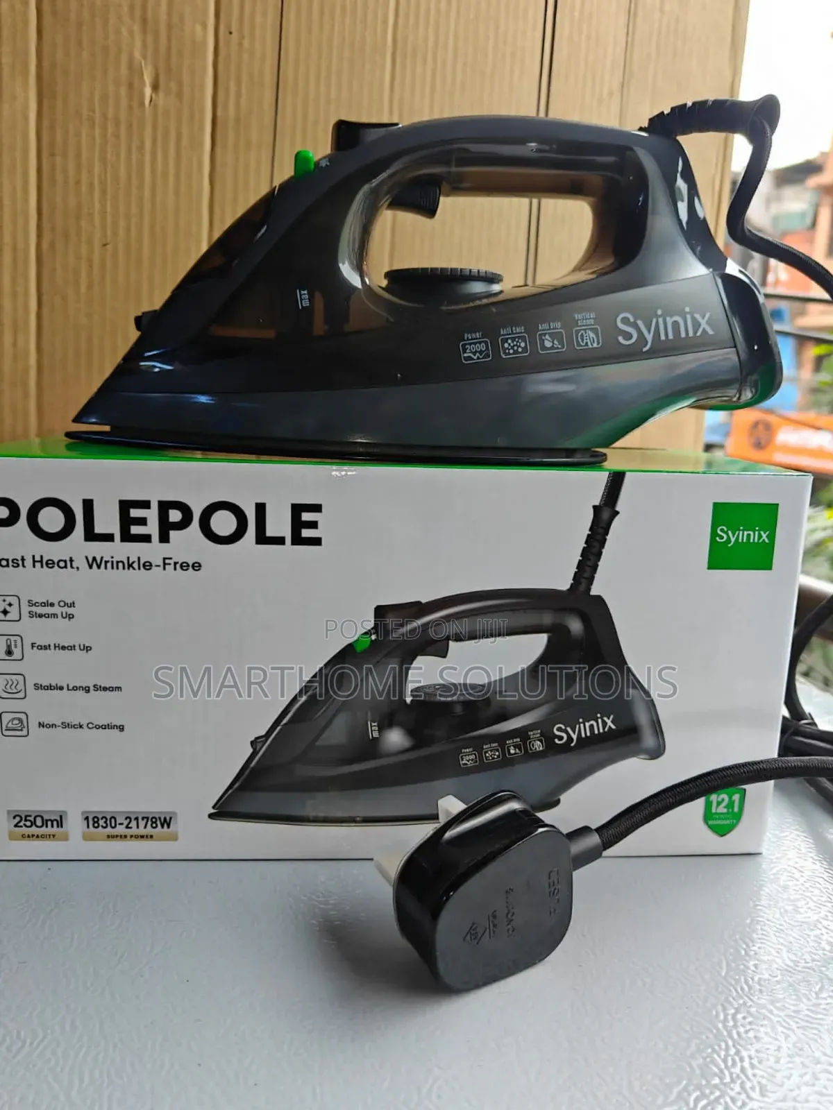 Syinix Steam Iron Box