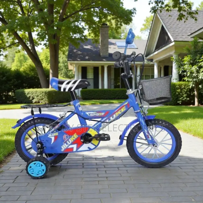 12,14,16 Inch 2–11 Years Children Bike With Training Wheels Grip Tyres