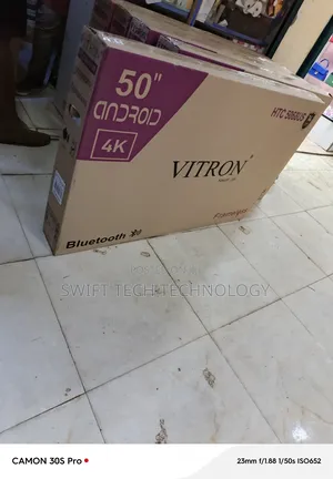 Vitron 50 Inches Frameless Android Televisión 21660 P