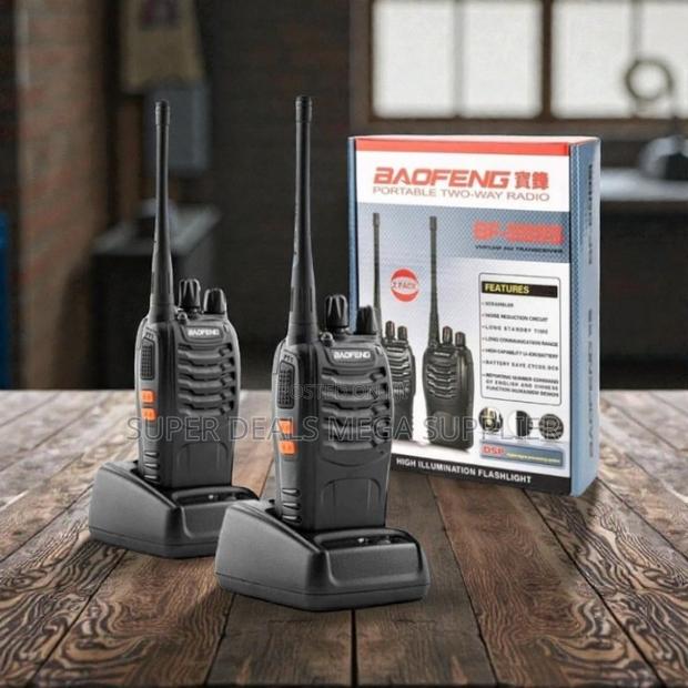Baofeng Bf-888s Portable 16 Channel Security Walkie Talkie Radio Calls