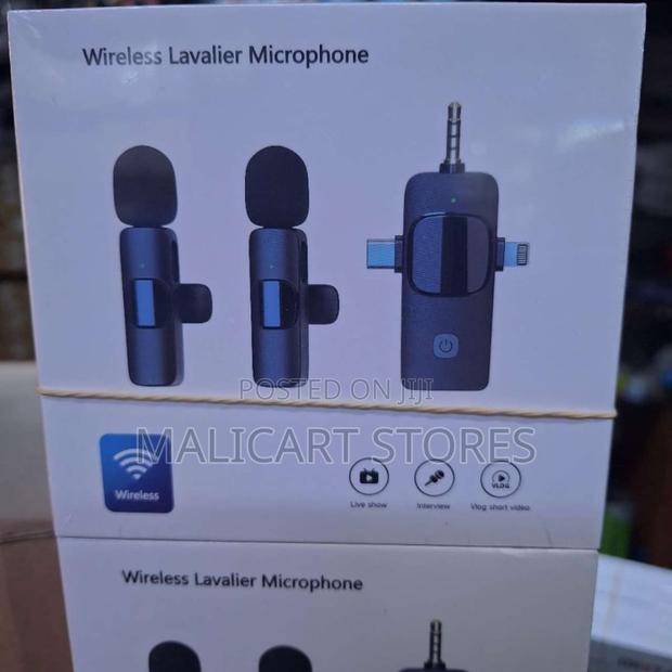 3-in-1 Lavalier Wireless Microphone