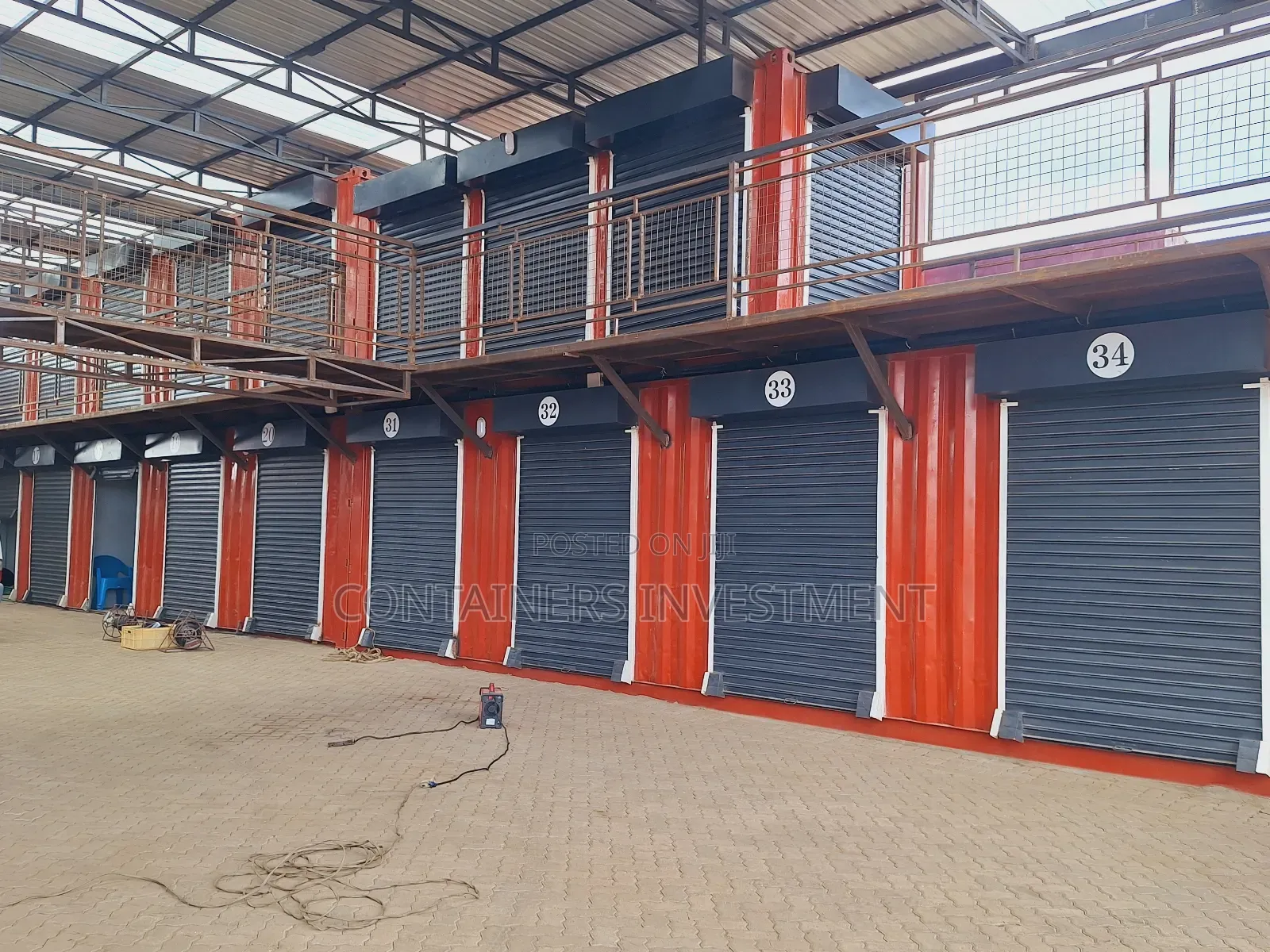Shipping Container Shopping Complex- Shipping Container Stalls Centre.