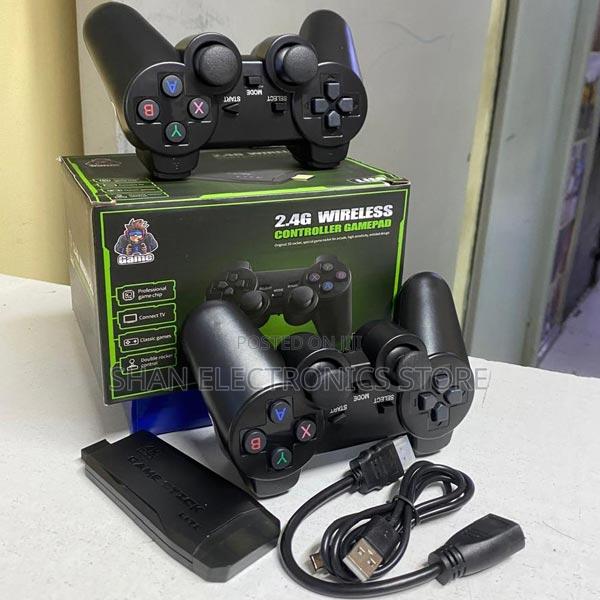 Retro Game Console With 2 Controllers,Hdmi Output 10000+ Builtin Games - main view