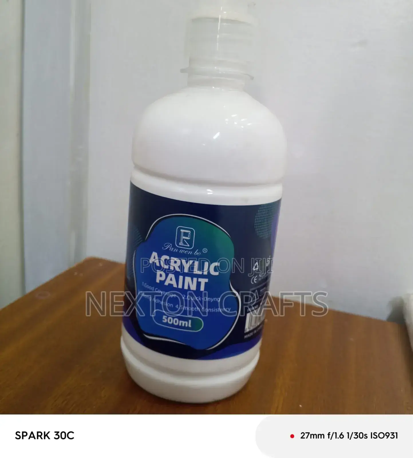White Acrylic Paint 500 Ml