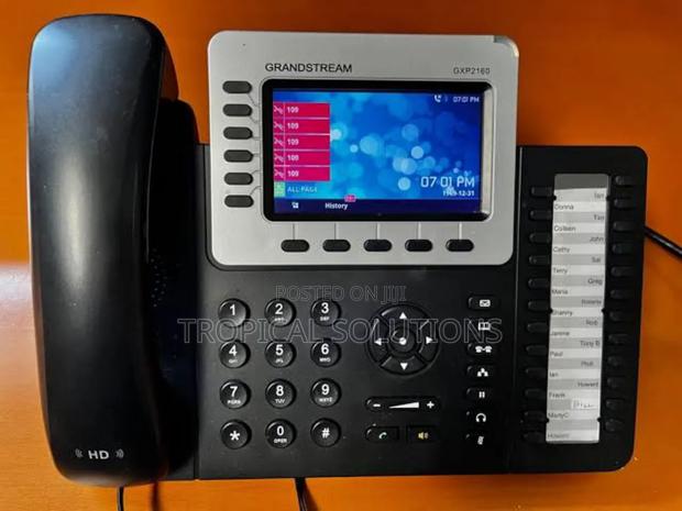 Grand Stream Ip Thones Gxp2160 High End Up Phone Gxp2160