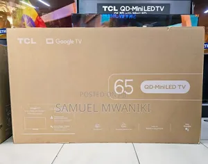 TCL 65" Qd-Mini Led Tv Qled Pro Onkyo 2.0 144hz Imax Enhance