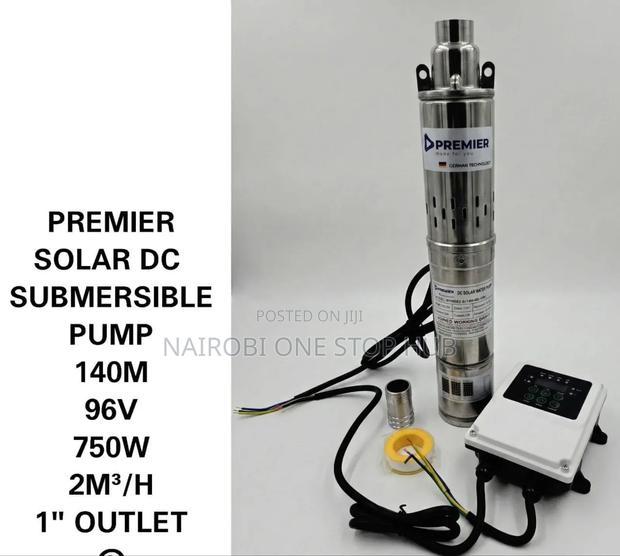 Dc Solar Submersible Pump. 140m 96v - main view