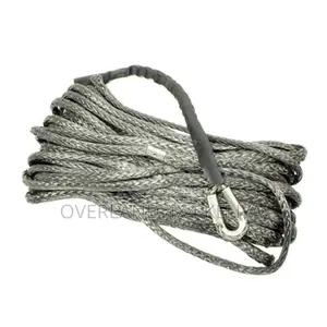 Terrafirma Synthetic Winch Rope 24m X11mm-Silver Grey