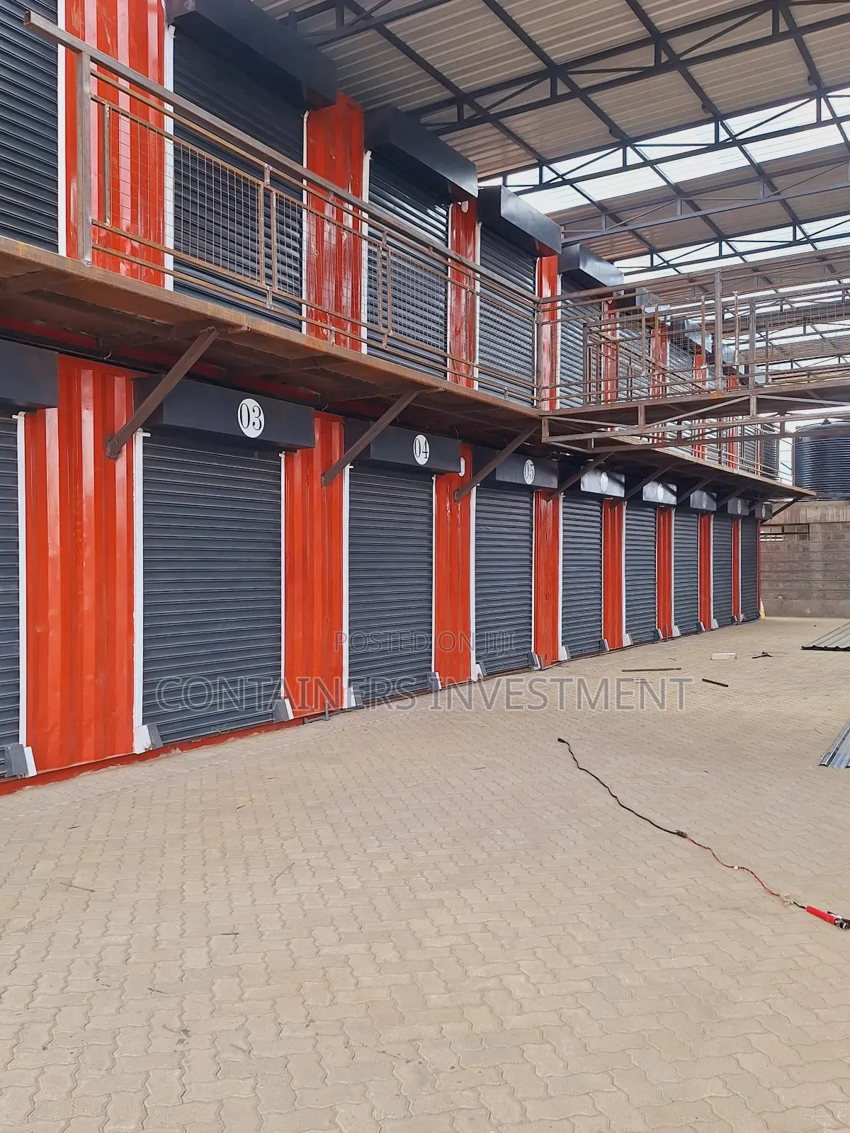 Container Stalls Business Centres Made Ready In Couple Of Days.