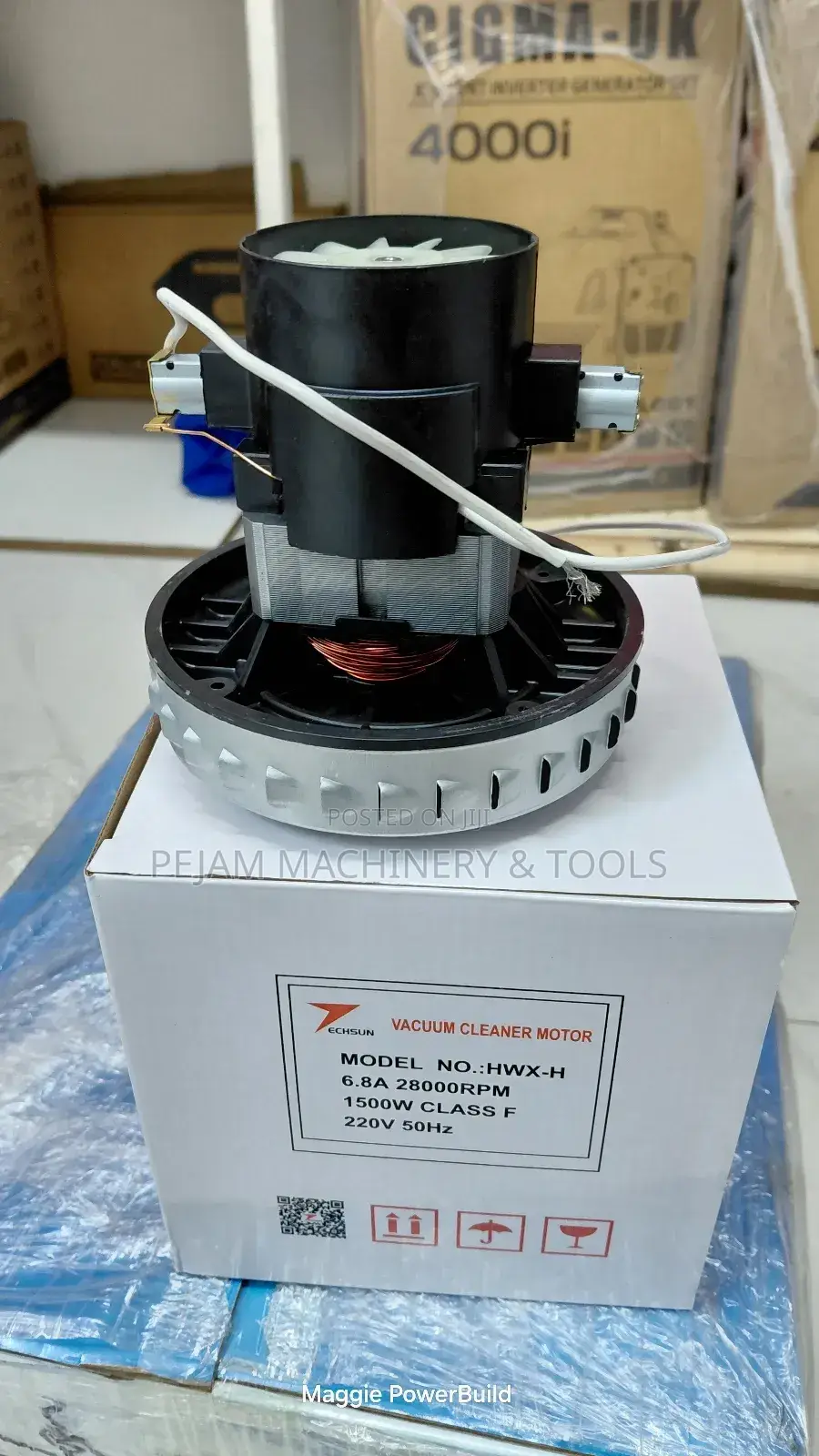 20l/50l/100l Wet and Dry Vacuum Cleaner Motor 1500w
