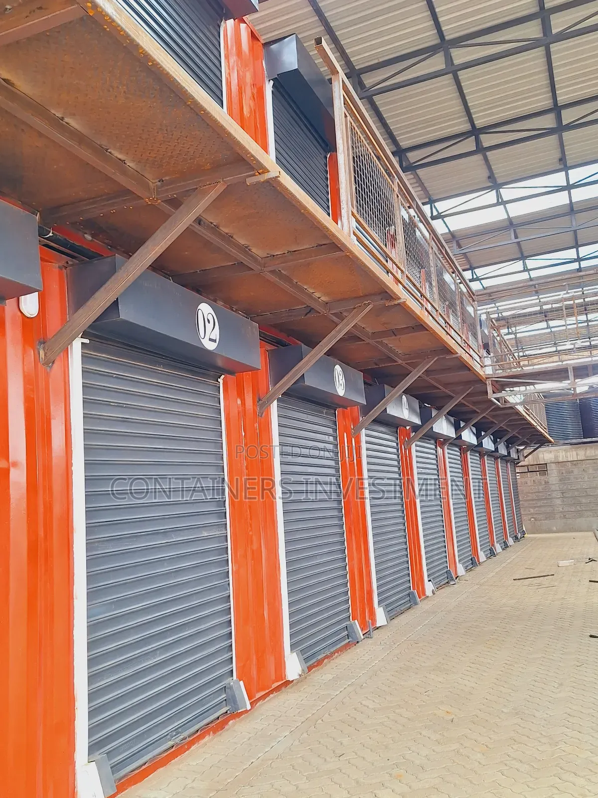 Container Stalls Shopping Mall Delivered In Machakos.