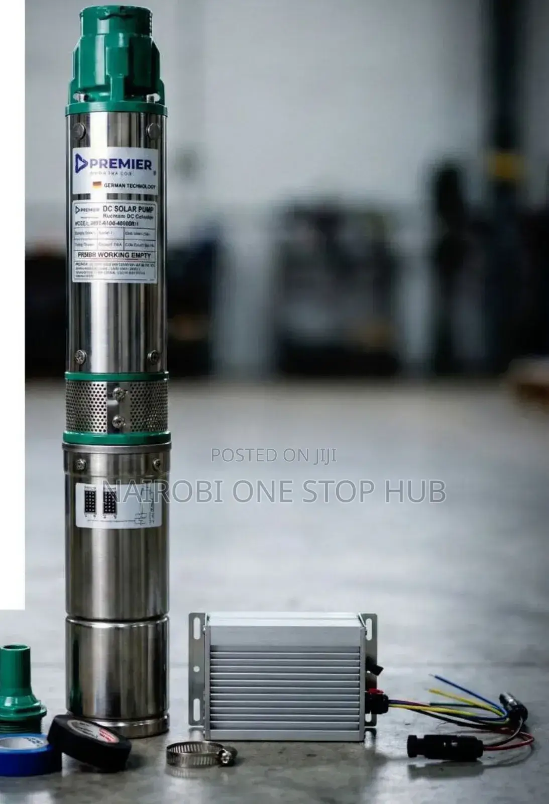 Premier Dc Solar Submersible Pump. 55m
