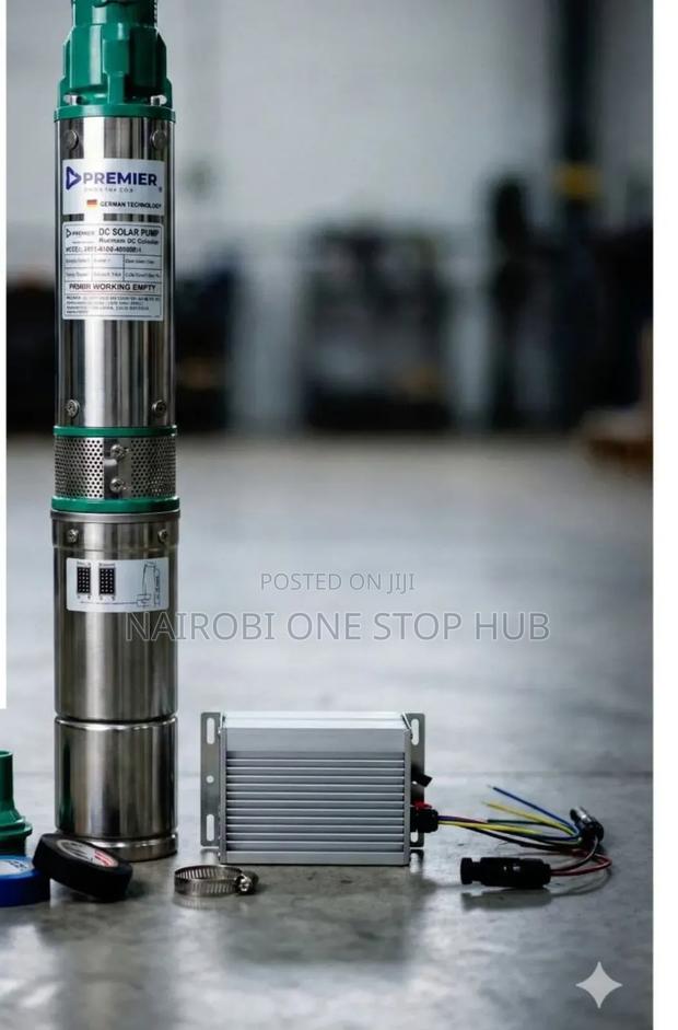 Premier Dc Solar Submersible Pump. 48v 500w