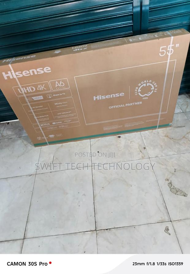 Hisense 55 Smart Vidaa Frameless With Bluetooth - thumbnail 2