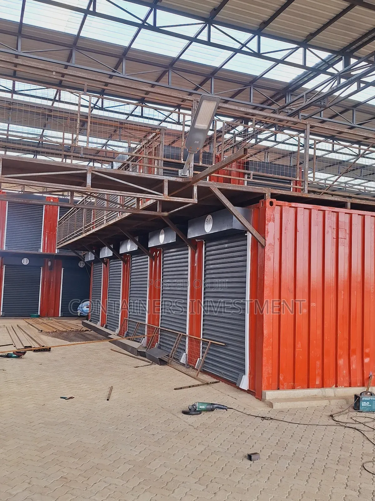 Container Business Shopping Centre-container Stalls-every 40ft 5 Shops