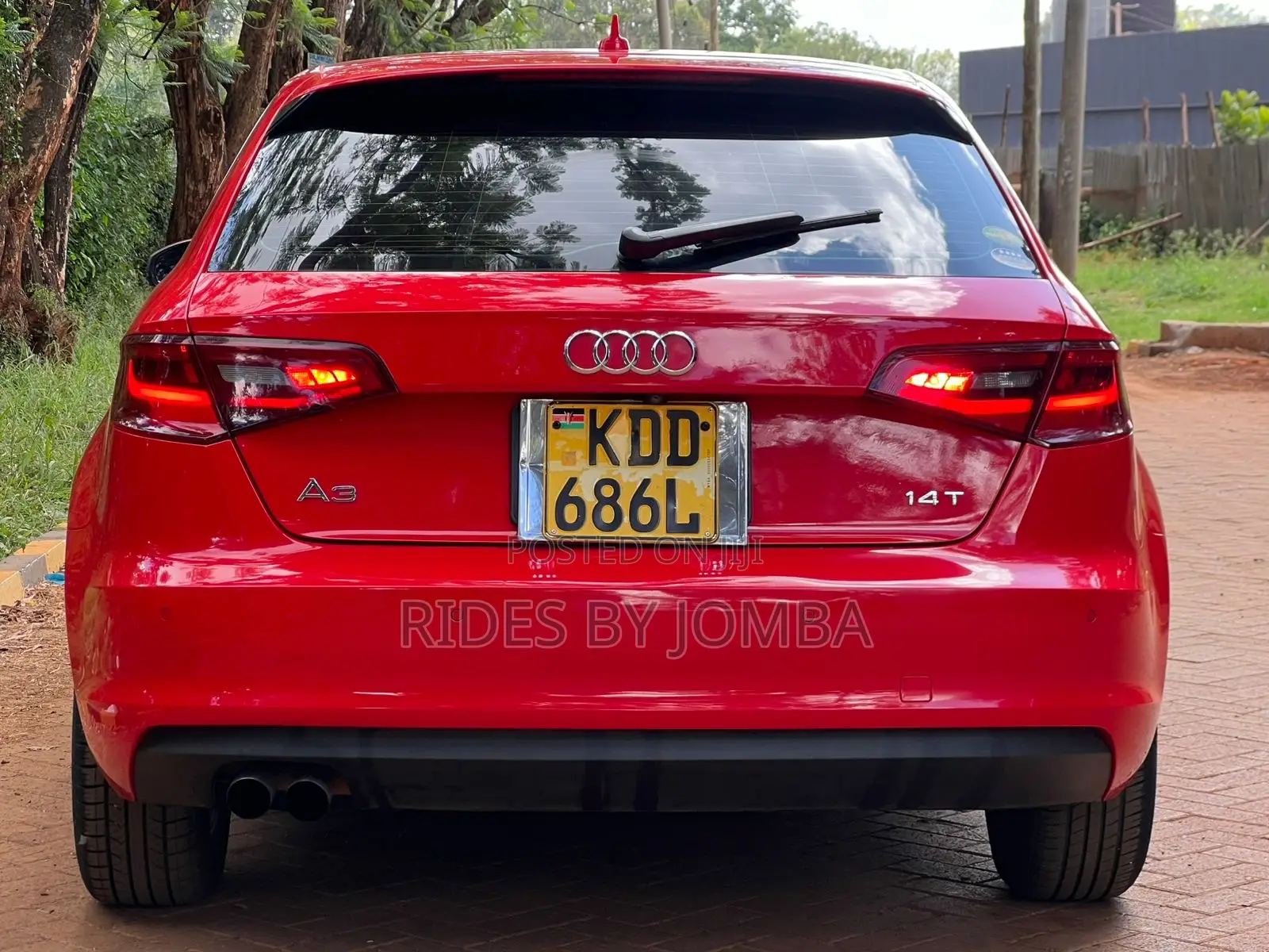 Audi A3 2014 Red