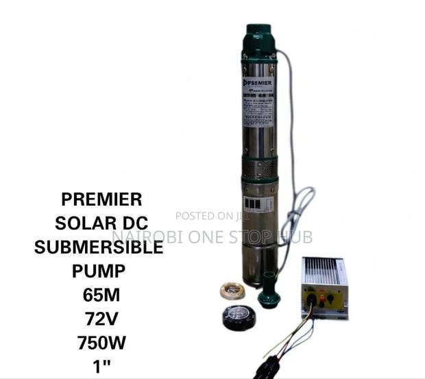 65m Premier 750w Dc Solar Submersible Pump