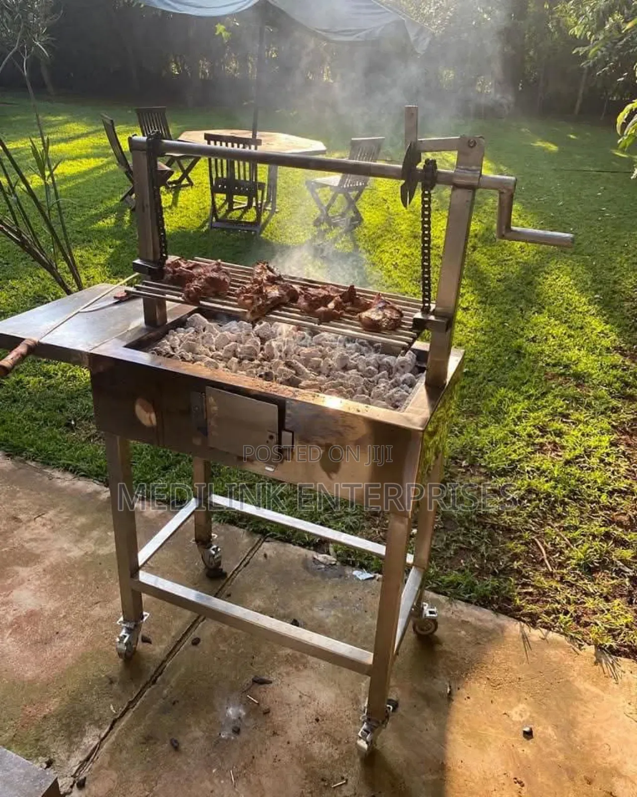 Size 28 Stainless Steel Choma Grill