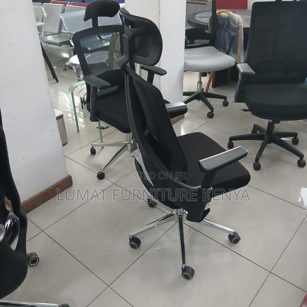 High Back Ergonomic Modern Staff Chair - thumbnail 2