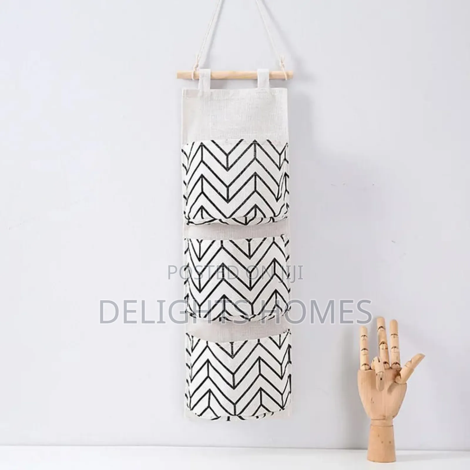 3 Pocket Wall Hanging Storage Bag_cu
