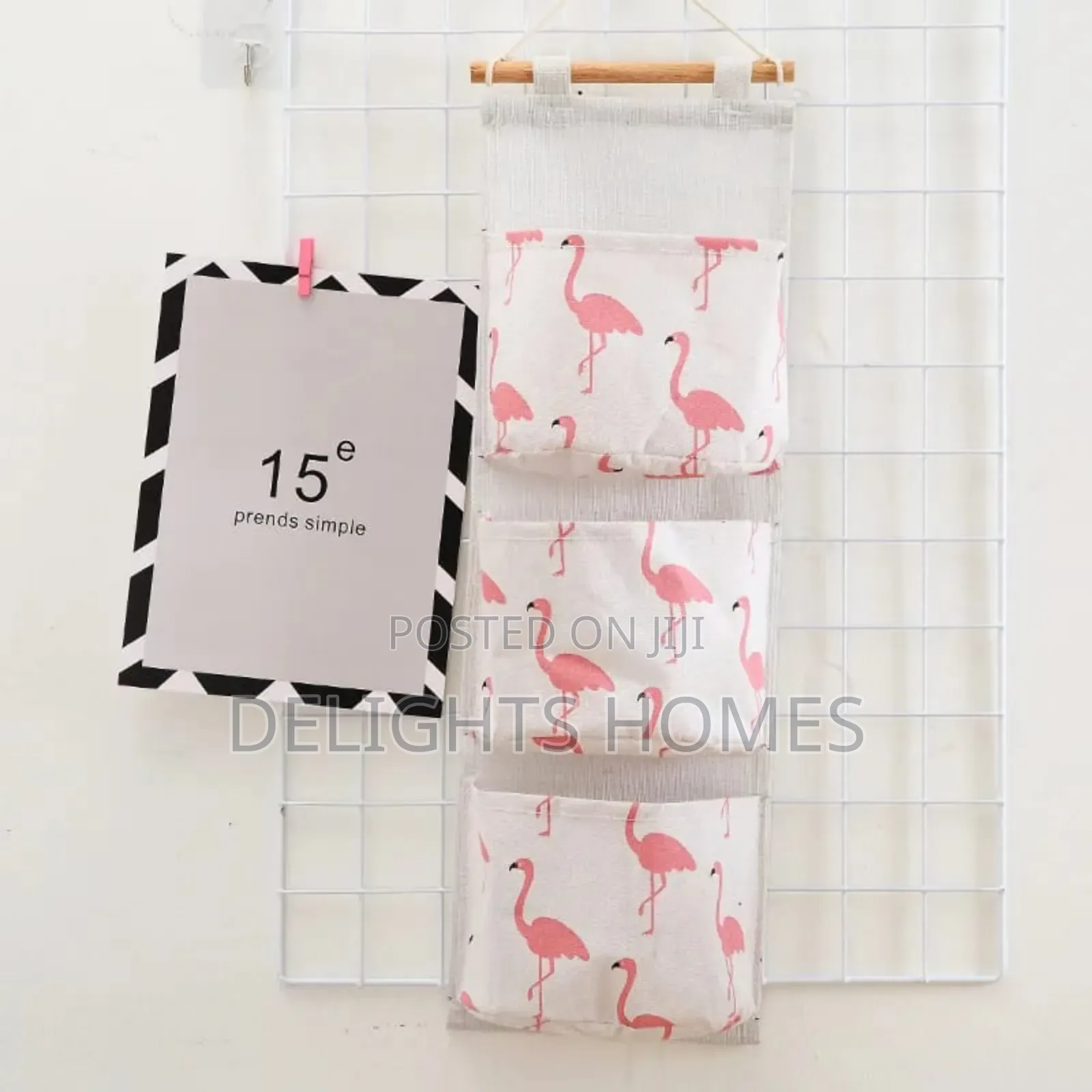 3 Pocket Wall Hanging Storage Bag_cu