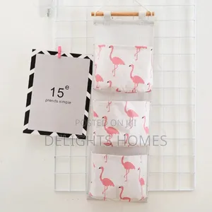 3 Pocket Wall Hanging Storage Bag_cu