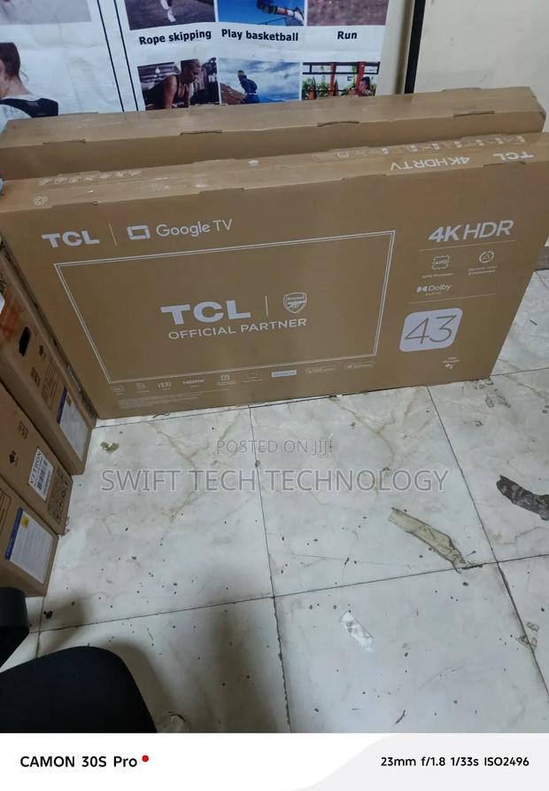 TCL 43t6c 43 Inches 4khdr Frameless Google Tv - main view