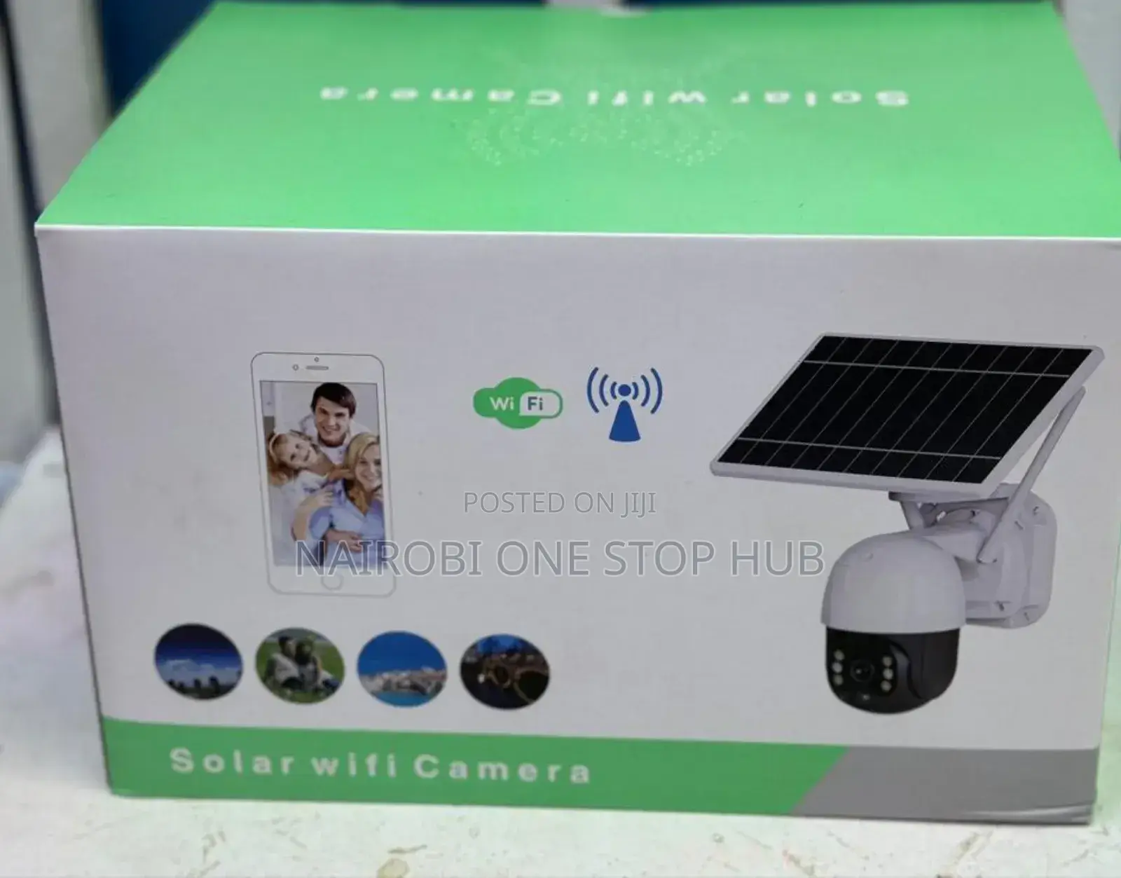 Solar Wi-Fi Security Camera.