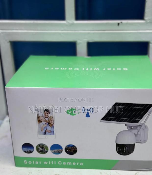 Wi-Fi Security Camera With a Solar - main view