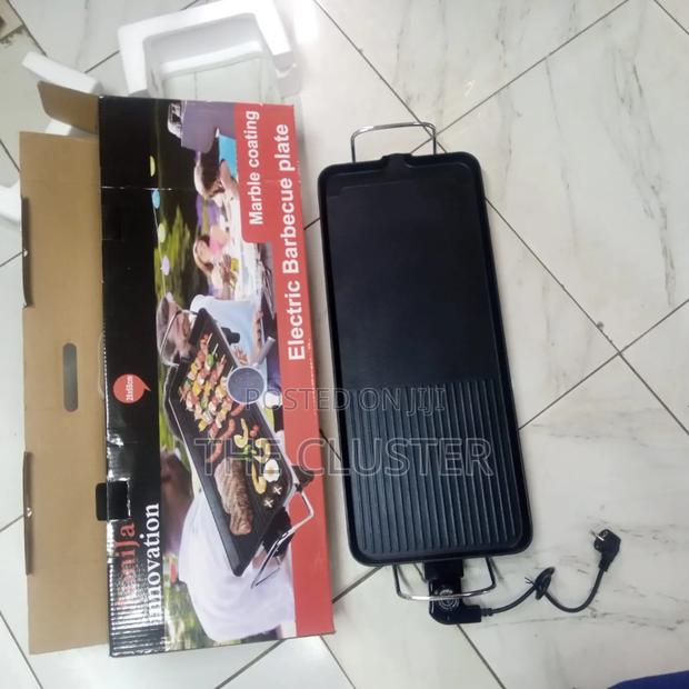 *Electric BBQ Grill Pan,