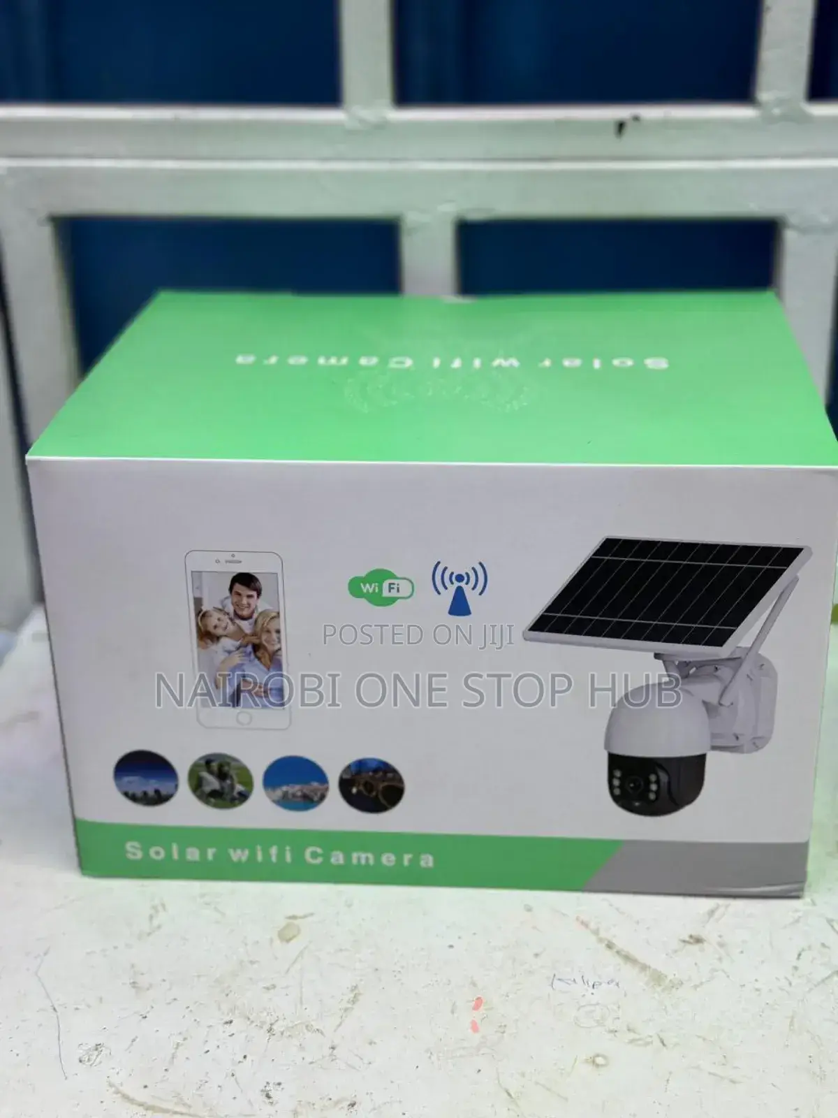 Solar Security Camera.