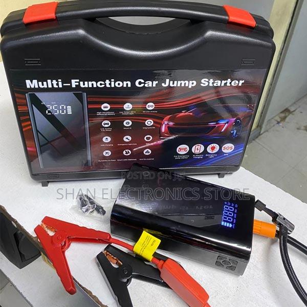 Portable Mobile Car Jump Starter With 80000 Mah + Air Compressor - main view