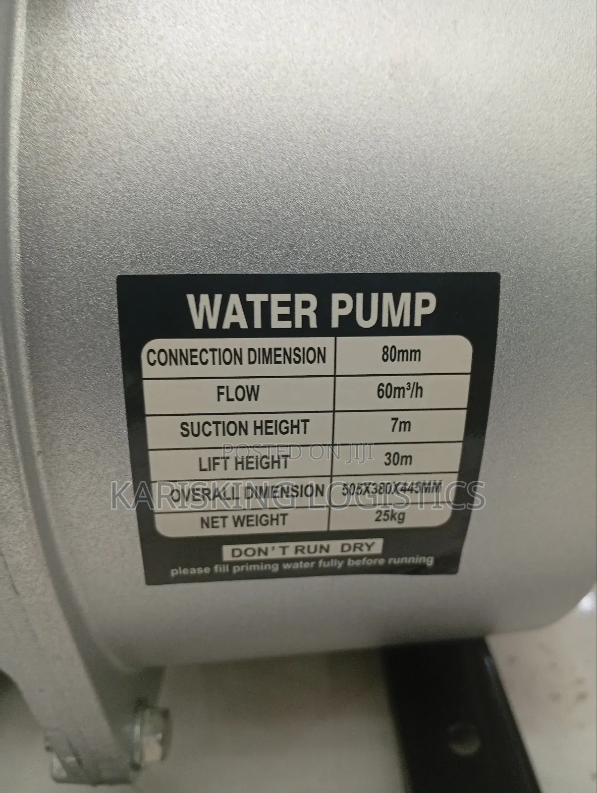 3 Inch Kmax Water Pump Gasoline