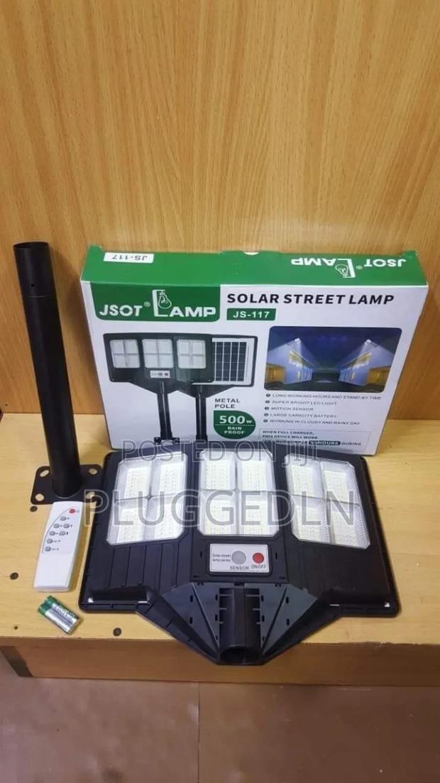 Jsot 500w Solar Street Lamp (Model Js-117).With Motion Sensor