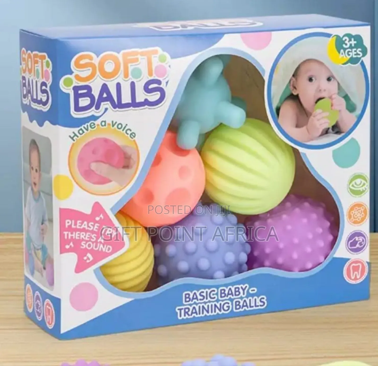 Silicon Made Soft Balls With Light And Music