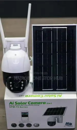 Ai Solar Camera 2 in 1 Security Surveillance System