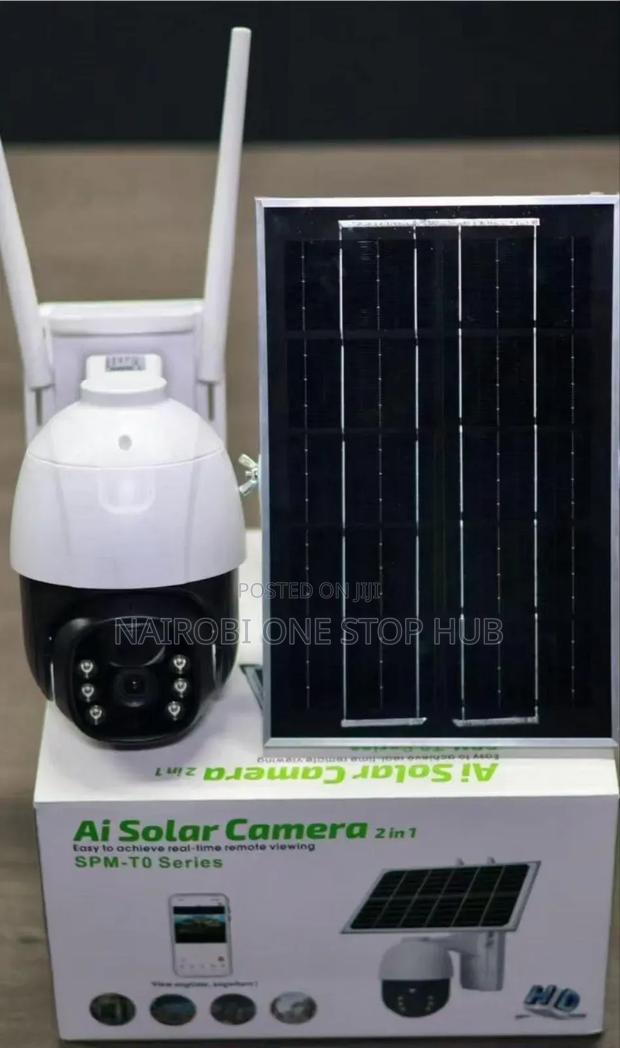 Ai Solar Camera 2 in 1 Security Surveillance System - main view