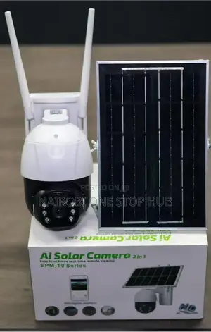 Ai Solar Camera 2 in 1 Security Camera, Model SPM-T0 Series.