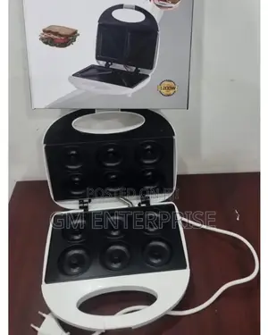 Electrical Multifunction Breakfast Machine 6pc Donut Make